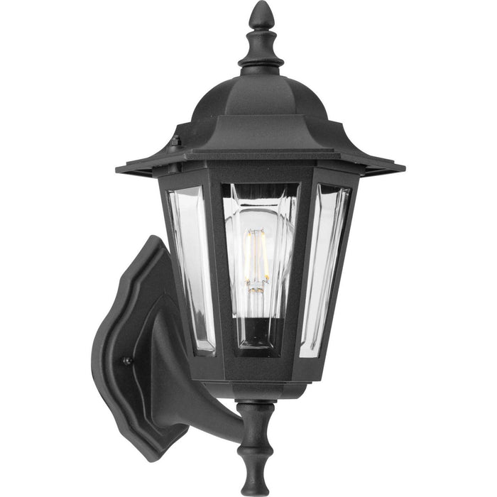 Progress Lighting P5826-31 One Light Wall Lantern, Black