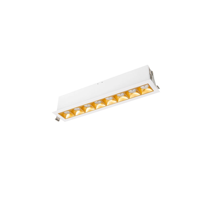 W.A.C. Lighting R1GDT08-S930-GLWT LED Downlight Trim, Gold/White