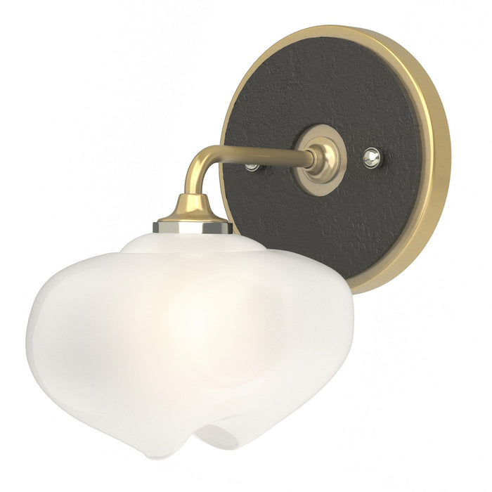 Hubbardton Forge 201340-SKT-86-10-FD0710 One Light Bath Sconce, Modern Brass