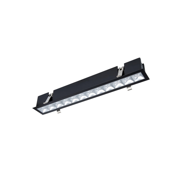 W.A.C. Lighting R1GDT12-N930-CHBK LED Downlight Trim, Chrome/Black