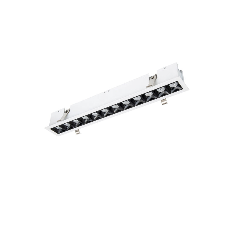 W.A.C. Lighting R1GDT12-N935-BKWT LED Downlight Trim, Black/White