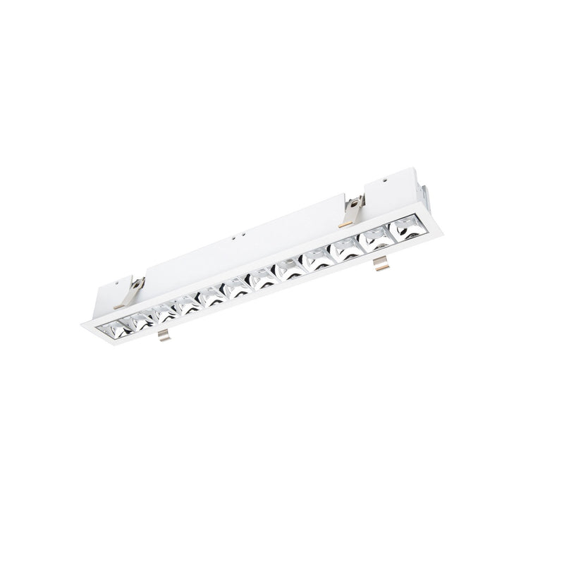W.A.C. Lighting R1GDT12-N935-CHWT LED Downlight Trim, Chrome/White