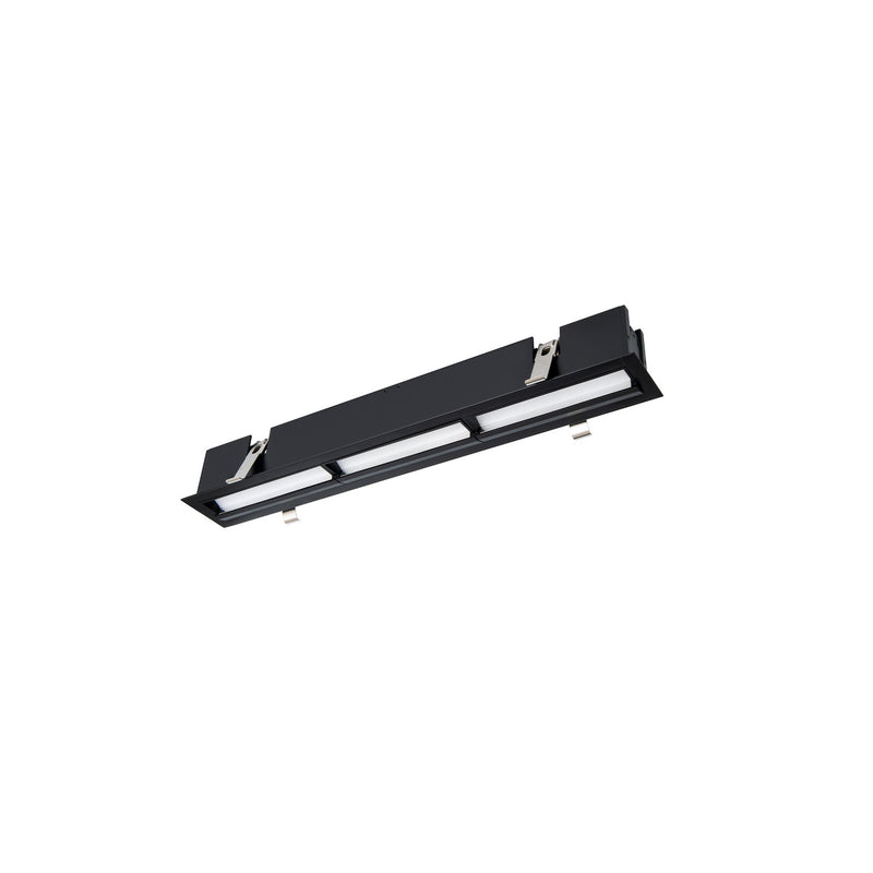 W.A.C. Lighting R1GWT12-A935-BKBK LED Wall Wash Trim, Black/Black