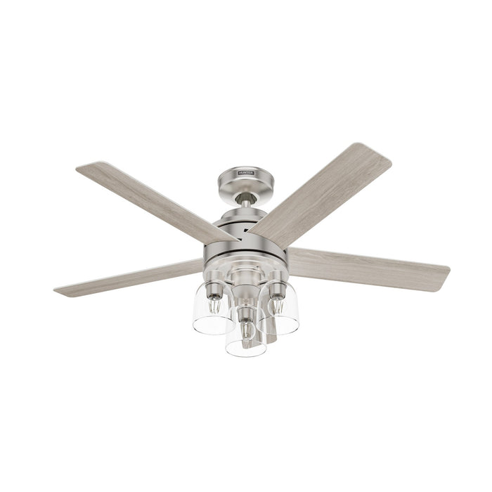 Hunter 52651 52" Ceiling Fan, Brushed Nickel