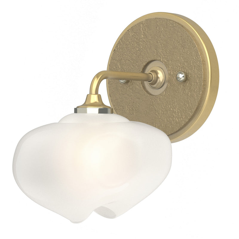 Hubbardton Forge 201340-SKT-86-84-FD0710 One Light Bath Sconce, Modern Brass