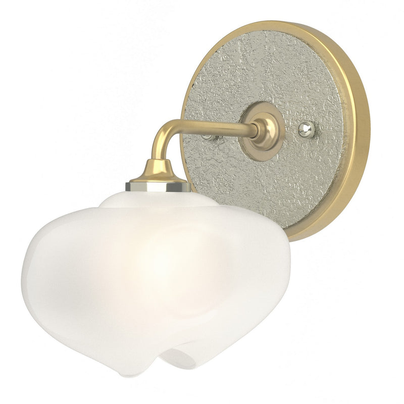 Hubbardton Forge 201340-SKT-86-85-FD0710 One Light Bath Sconce, Modern Brass