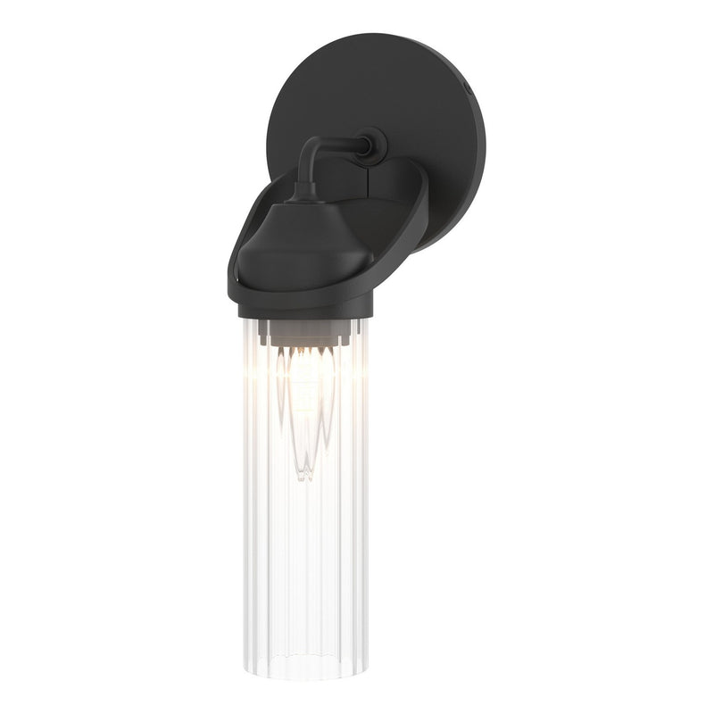 Hubbardton Forge 201344-SKT-10-ZM0634 One Light Bath Sconce, Black