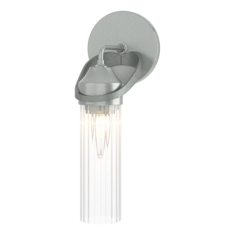 Hubbardton Forge 201344-SKT-82-ZM0634 One Light Bath Sconce, Vintage Platinum