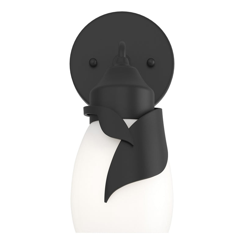 Hubbardton Forge 201350-SKT-10-GG0330 One Light Bath Sconce, Black