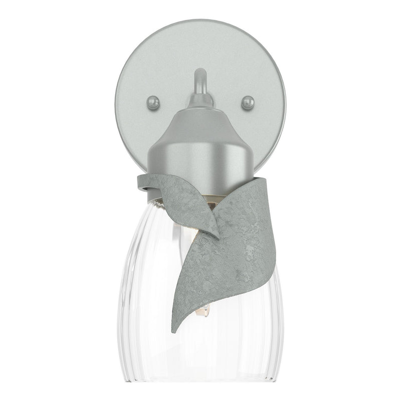 Hubbardton Forge 201350-SKT-82-LL0330 One Light Bath Sconce, Vintage Platinum