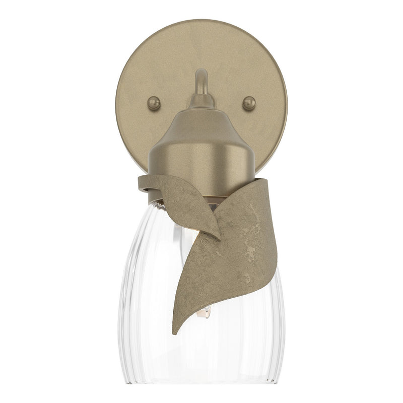 Hubbardton Forge 201350-SKT-84-LL0330 One Light Bath Sconce, Soft Gold