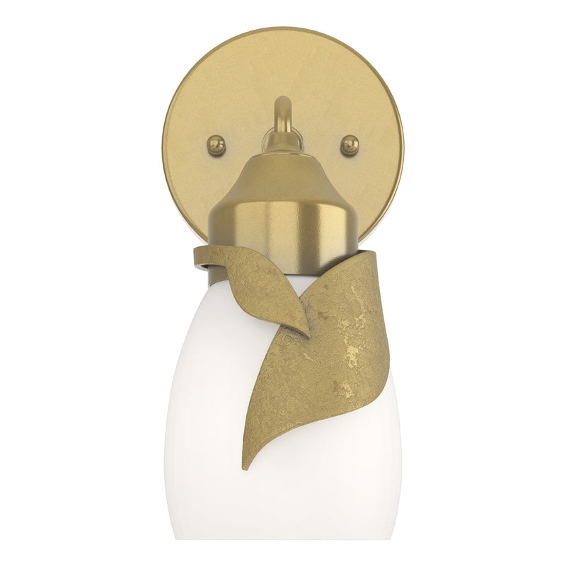 Hubbardton Forge 201350-SKT-86-GG0330 One Light Bath Sconce, Modern Brass