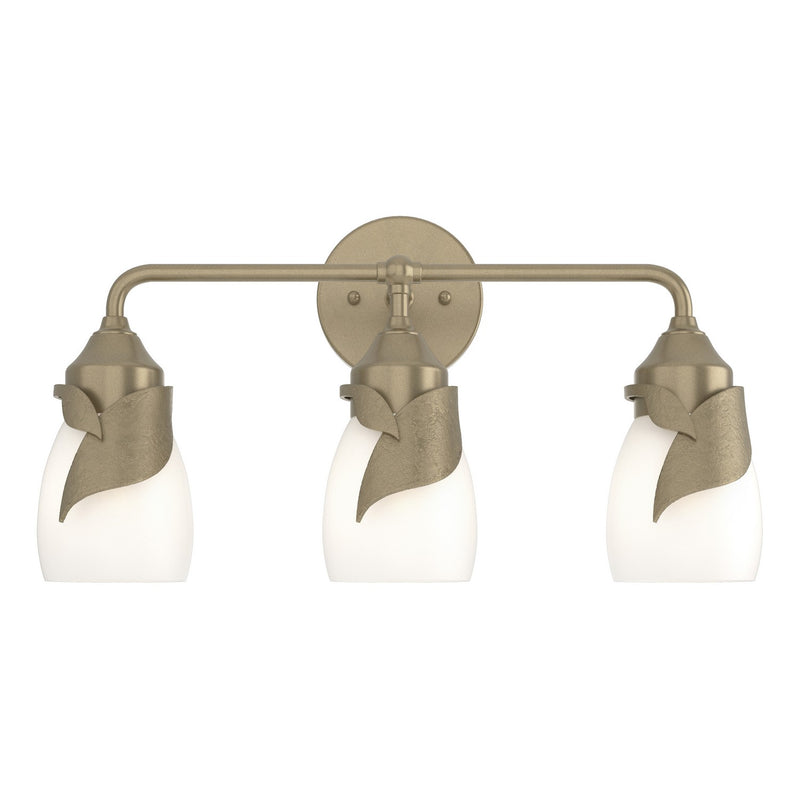 Hubbardton Forge 201352-SKT-84-GG0330 Three Light Bath Sconce, Soft Gold