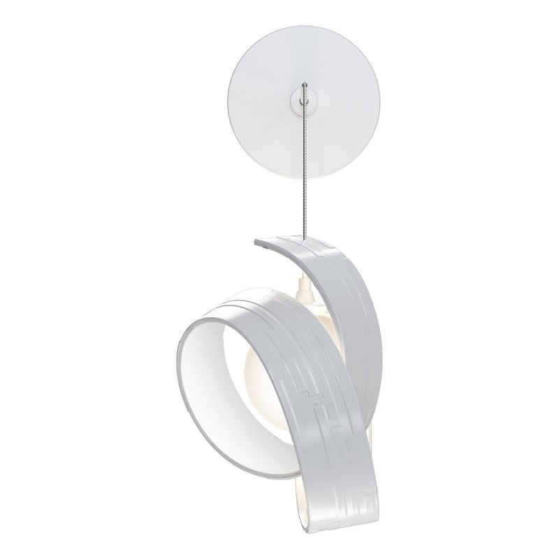 Hubbardton Forge 201353-SKT-02-GG0711 LED Wall Sconce, White