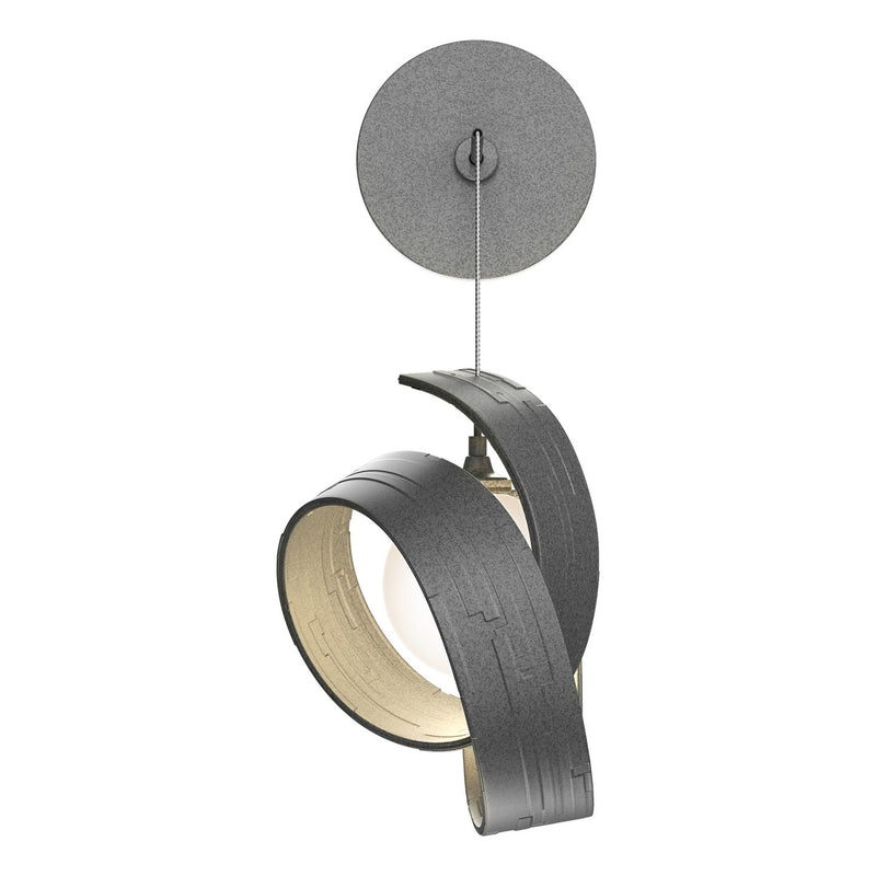 Hubbardton Forge 201353-SKT-20-GG0711 LED Wall Sconce, Natural Iron