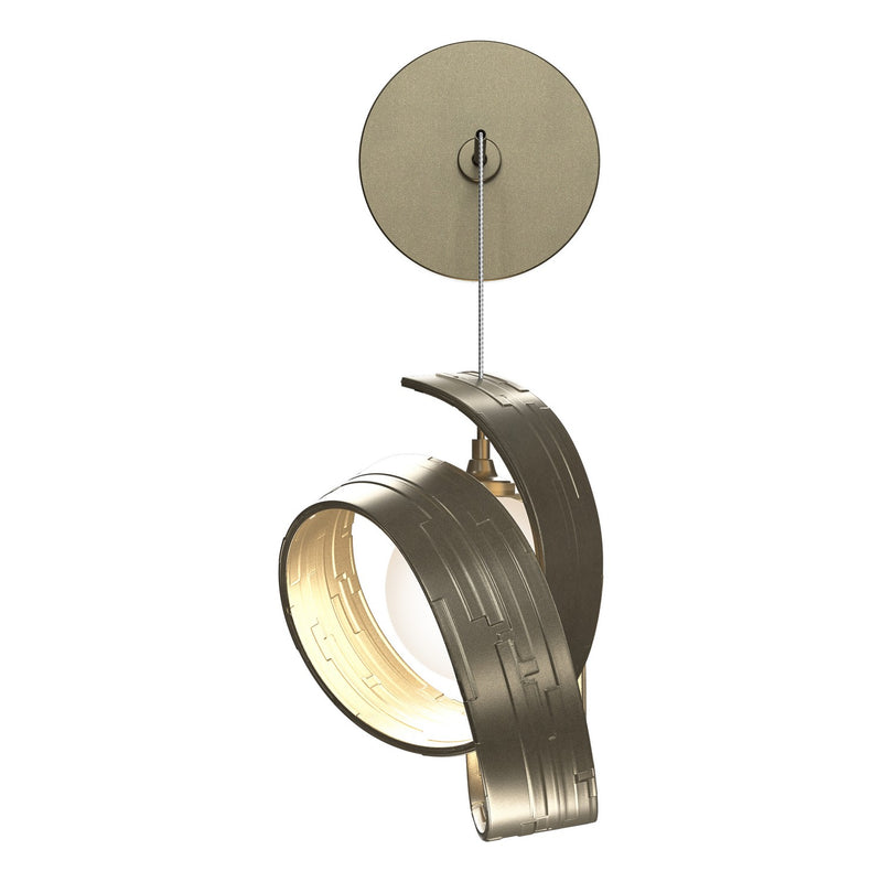 Hubbardton Forge 201353-SKT-84-GG0711 LED Wall Sconce, Soft Gold