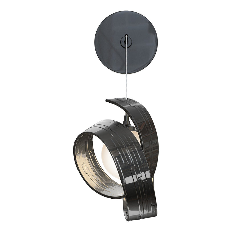 Hubbardton Forge 201353-SKT-89-GG0711 LED Wall Sconce, Ink