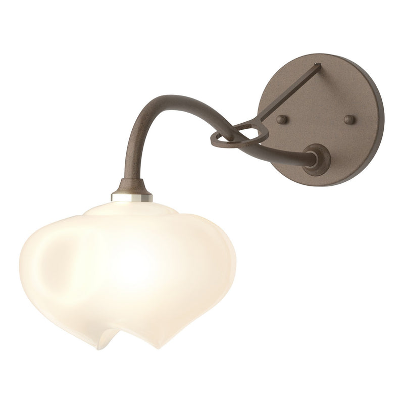 Hubbardton Forge 201371-SKT-05-FD0710 One Light Wall Sconce, Bronze