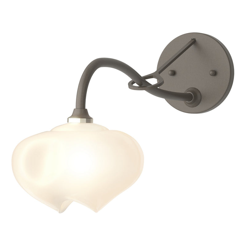 Hubbardton Forge 201371-SKT-07-FD0710 One Light Wall Sconce, Dark Smoke