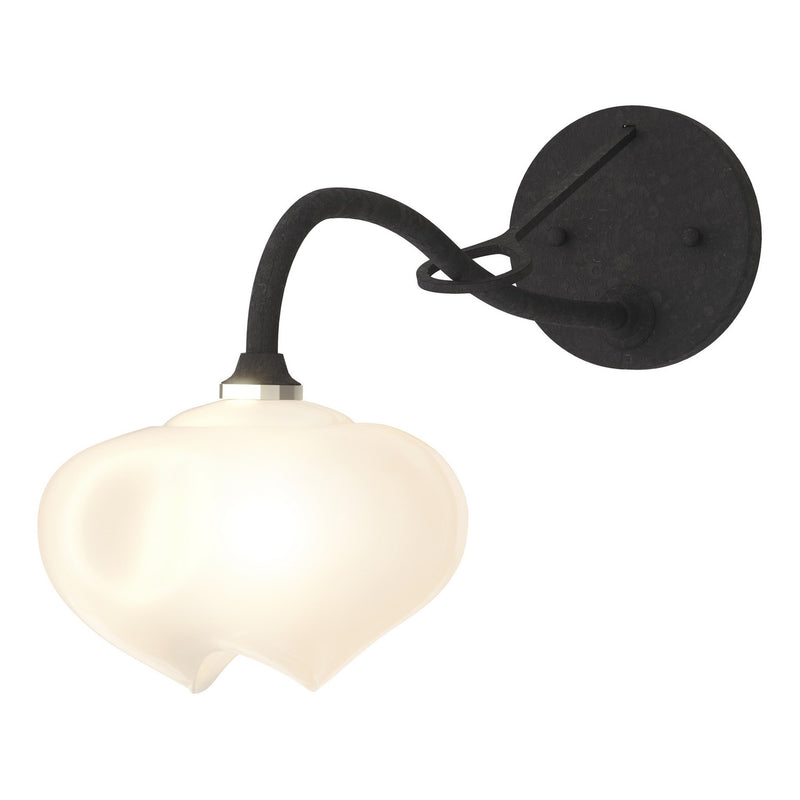 Hubbardton Forge 201371-SKT-10-FD0710 One Light Wall Sconce, Black