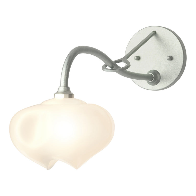 Hubbardton Forge 201371-SKT-82-FD0710 One Light Wall Sconce, Vintage Platinum