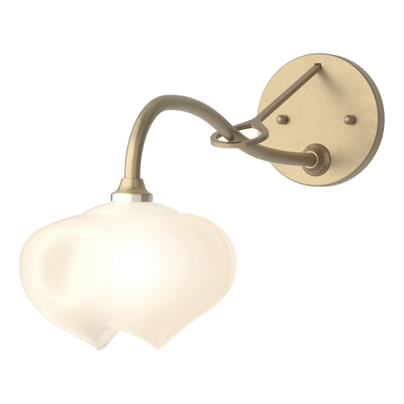 Hubbardton Forge 201371-SKT-84-FD0710 One Light Wall Sconce, Soft Gold