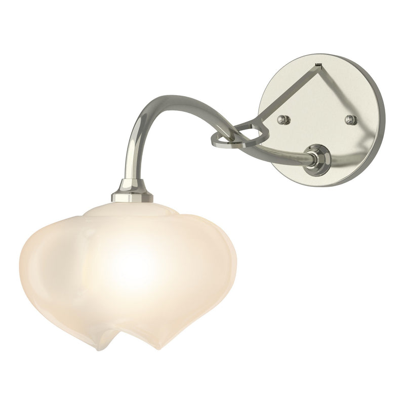 Hubbardton Forge 201371-SKT-85-FD0710 One Light Wall Sconce, Sterling