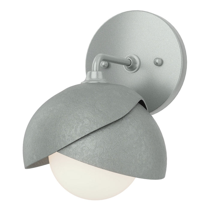 Hubbardton Forge 201374-SKT-82-82-GG0711 One Light Bath Sconce, Vintage Platinum