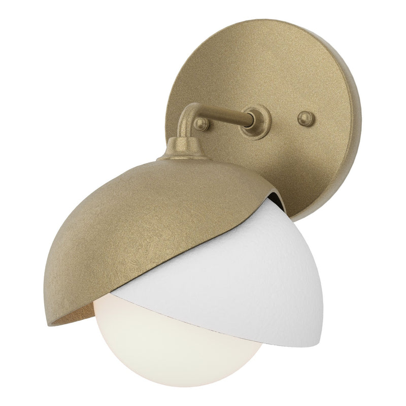 Hubbardton Forge 201374-SKT-84-02-GG0711 One Light Wall Sconce, Soft Gold