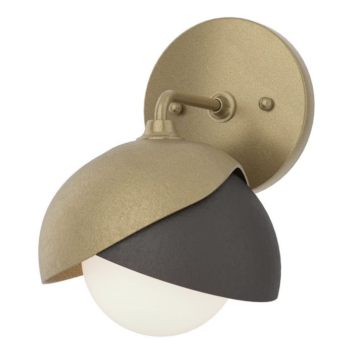Hubbardton Forge 201374-SKT-84-14-GG0711 One Light Bath Sconce, Soft Gold