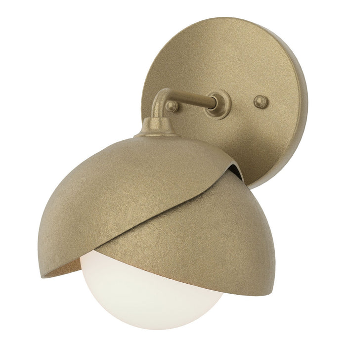 Hubbardton Forge 201374-SKT-84-84-GG0711 One Light Bath Sconce, Soft Gold