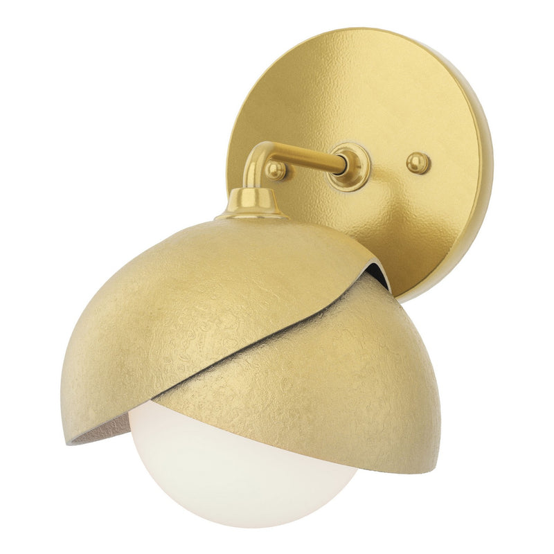 Hubbardton Forge 201374-SKT-86-86-GG0711 One Light Bath Sconce, Modern Brass