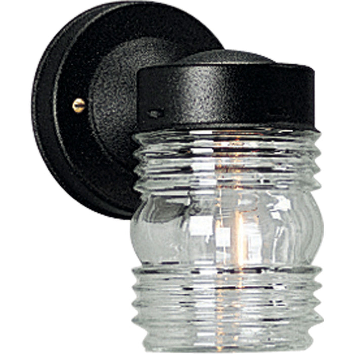 Progress Lighting P5602-31 One Light Wall Lantern, Black