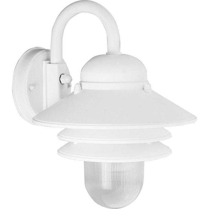 Progress Lighting P5645-30 One Light Wall Lantern, White