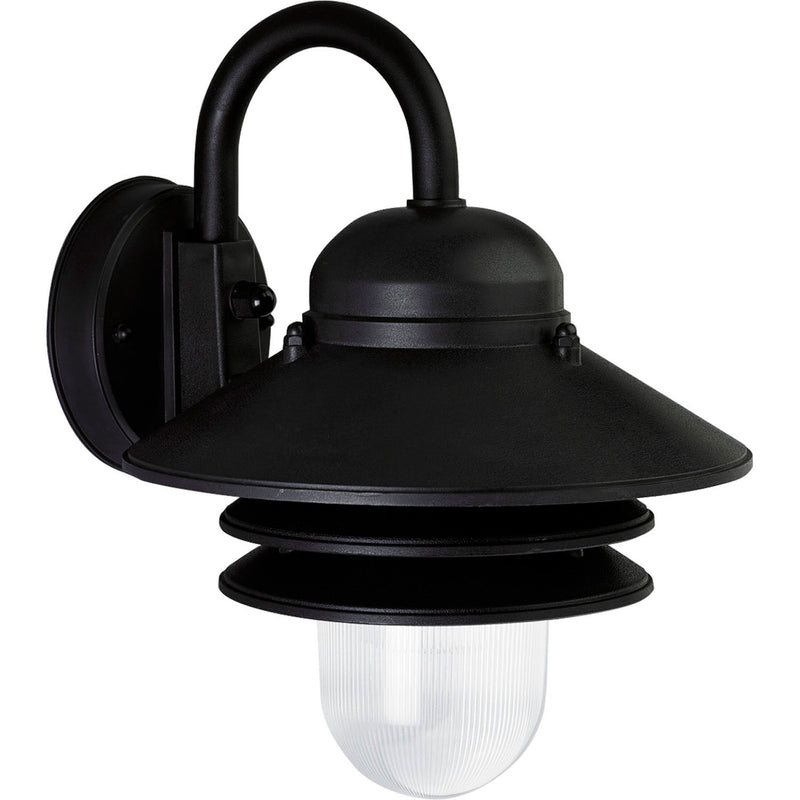 Progress Lighting P5645-31 One Light Wall Lantern, Textured Black