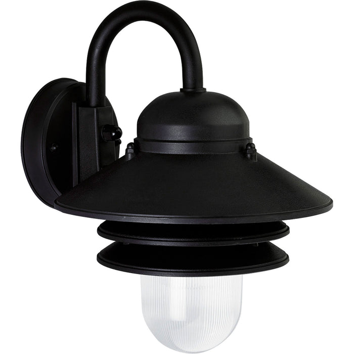 Progress Lighting P5645-31 One Light Wall Lantern, Textured Black