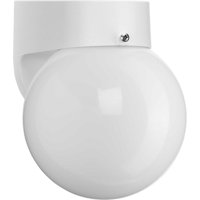 Progress Lighting P5813-30 One Light Wall Lantern, White