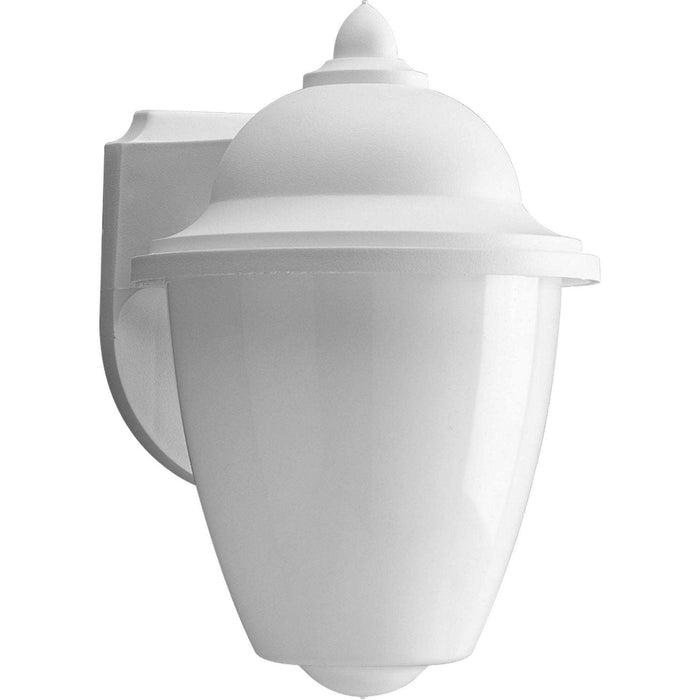 Progress Lighting P5844-30 One Light Wall Lantern, White