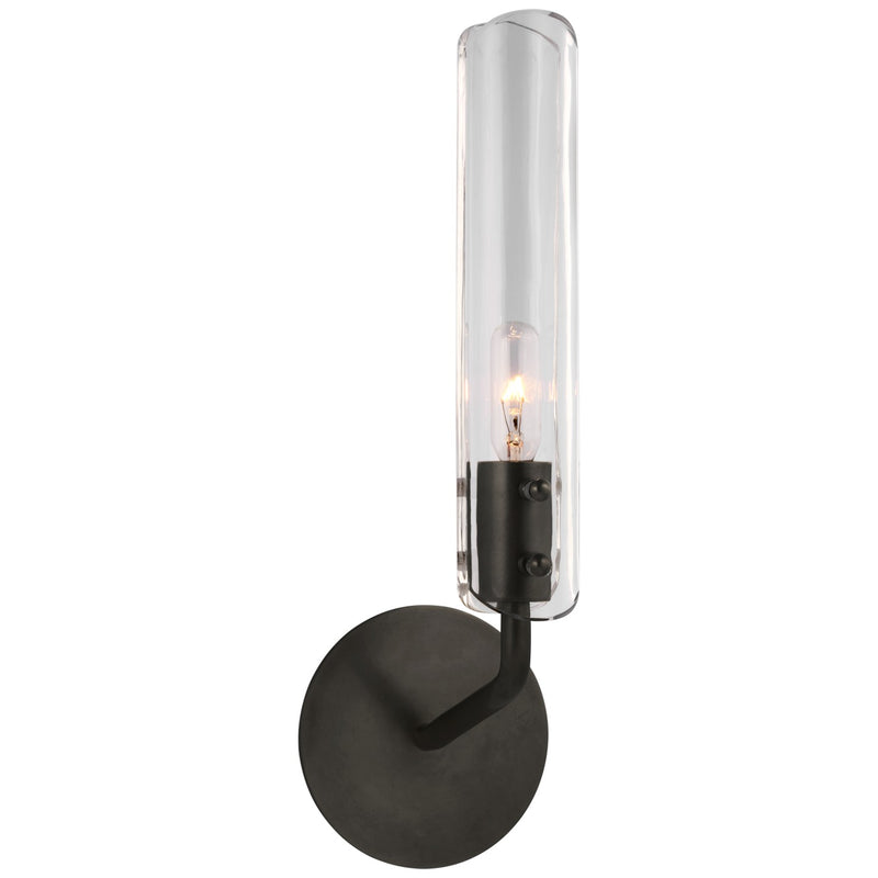 Visual Comfort Signature ARN 2480BZ-CG LED Wall Sconce, Bronze
