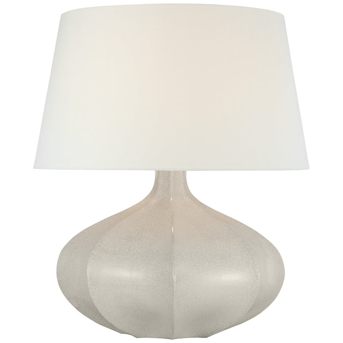 Visual Comfort Signature ARN 3627BC-L LED Table Lamp, Bone Craquelure
