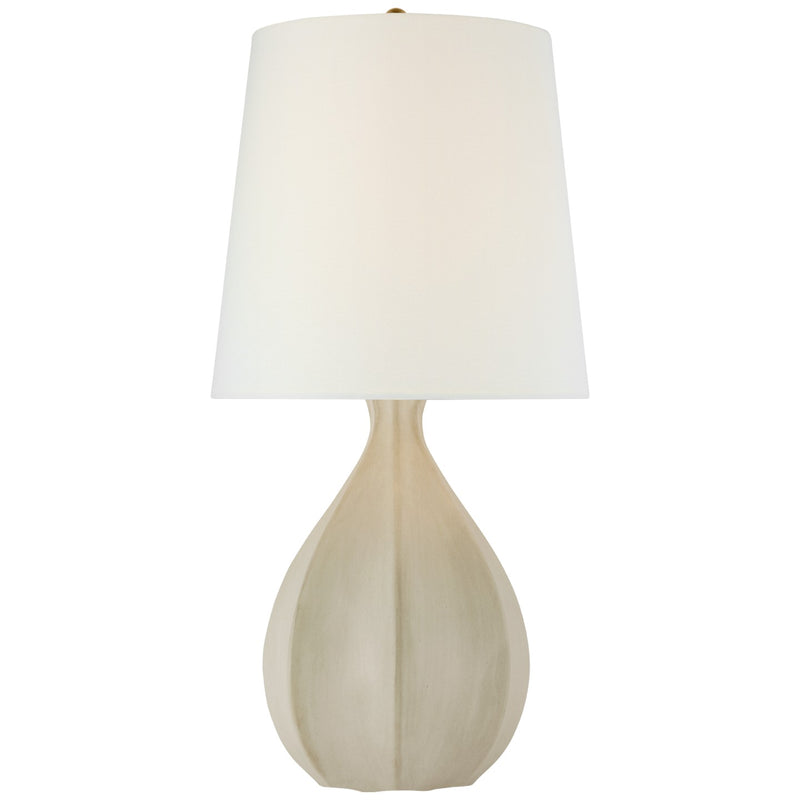 Visual Comfort Signature ARN 3628STW-L LED Table Lamp, Stone White