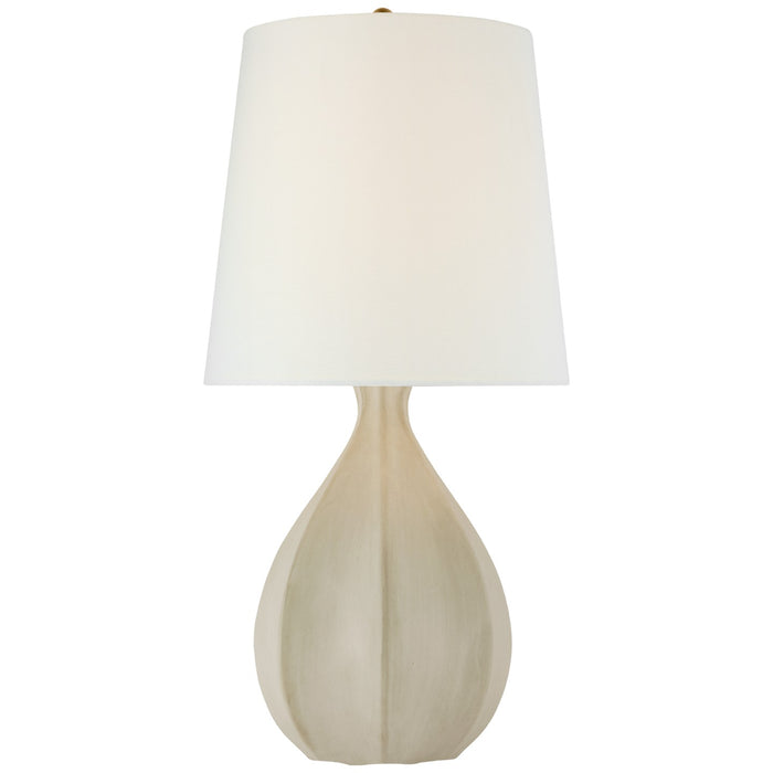 Visual Comfort Signature ARN 3628STW-L LED Table Lamp, Stone White