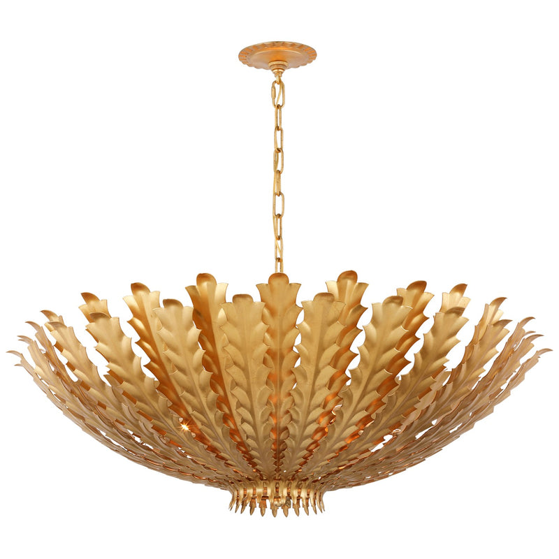 Visual Comfort Signature ARN 5013G LED Chandelier, Gild