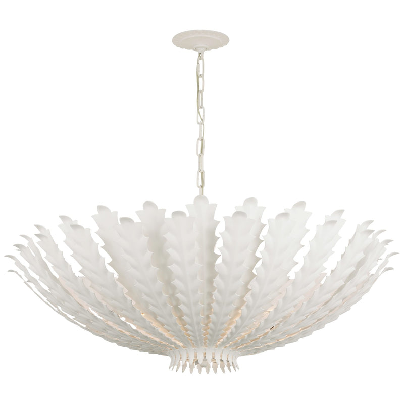 Visual Comfort Signature ARN 5013PW LED Chandelier, Plaster White