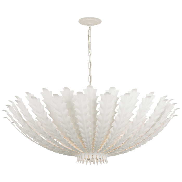 Visual Comfort Signature ARN 5014PW LED Chandelier, Plaster White