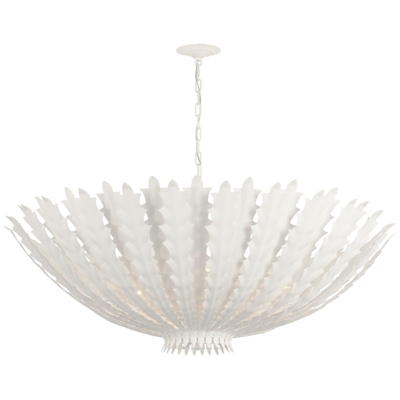 Visual Comfort Signature ARN 5015PW LED Chandelier, Plaster White