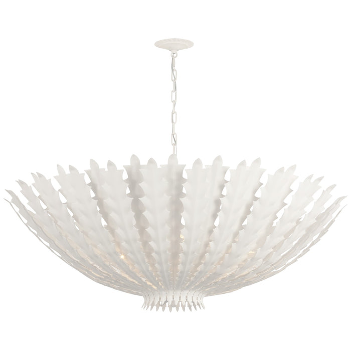 Visual Comfort Signature ARN 5015PW LED Chandelier, Plaster White