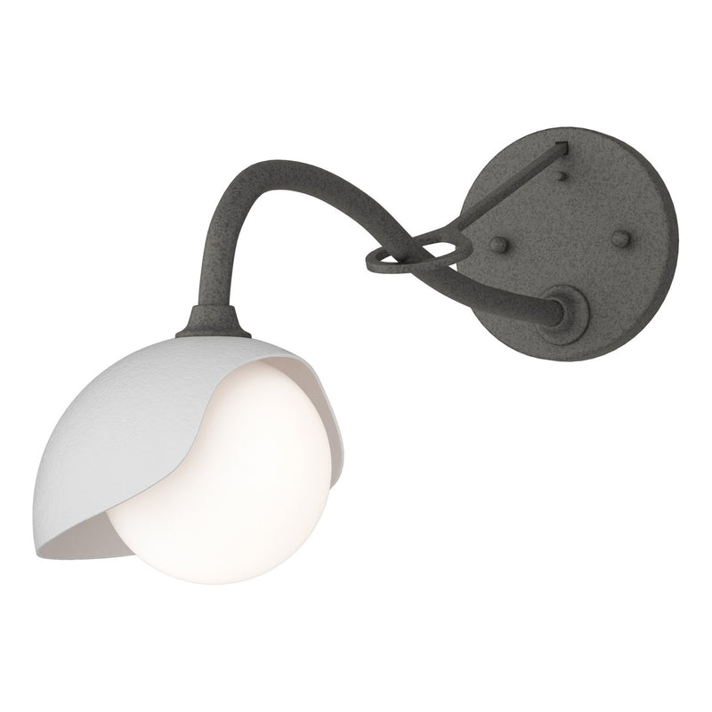Hubbardton Forge 201376-SKT-20-02-GG0711 One Light Wall Sconce, Natural Iron