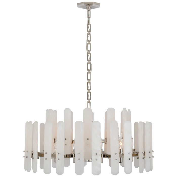 Visual Comfort Signature ARN 5125PN-ALB 18 Light Chandelier, Polished Nickel