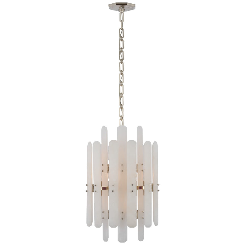 Visual Comfort Signature ARN 5128PN-ALB 12 Light Chandelier, Polished Nickel